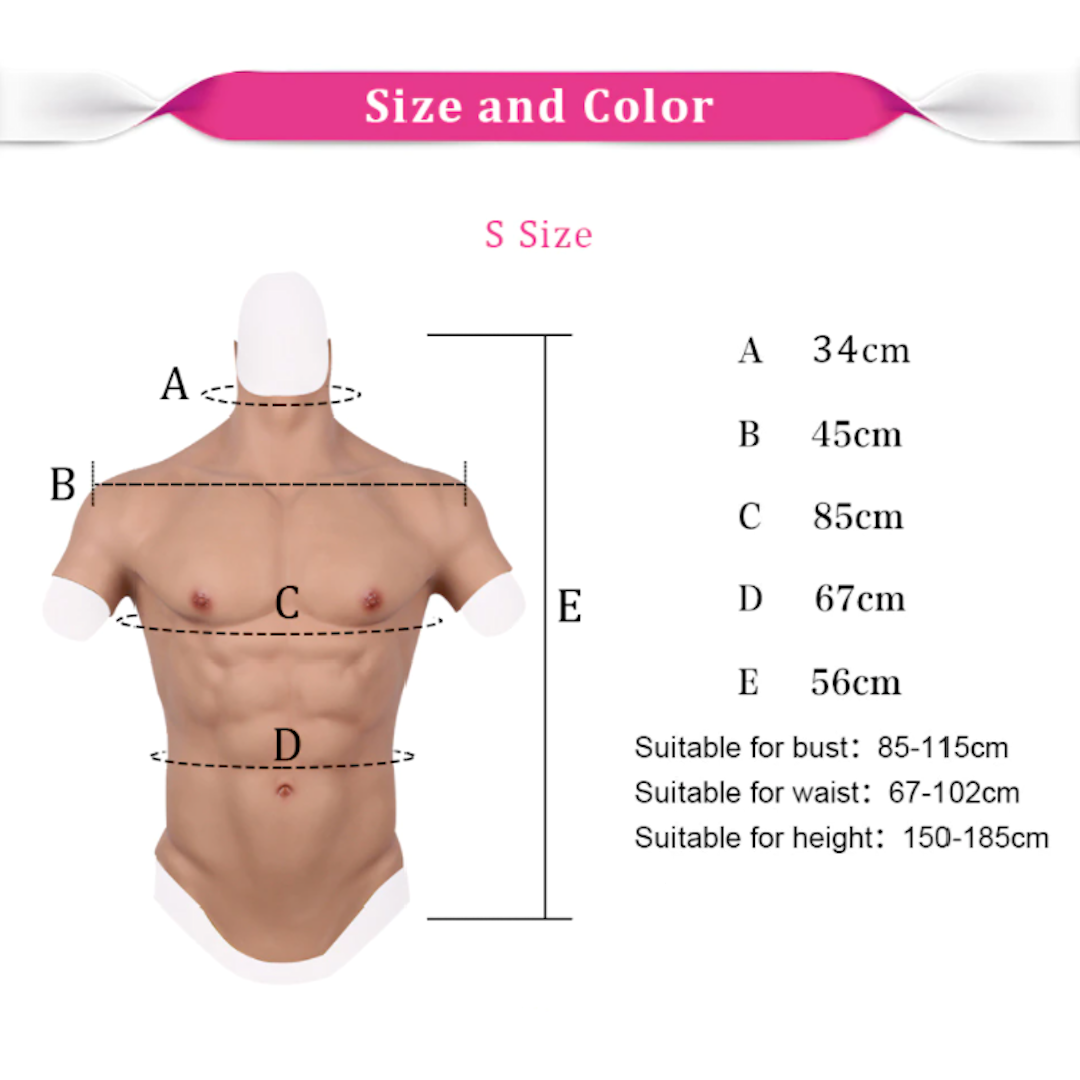 Silicone Muscle Suit